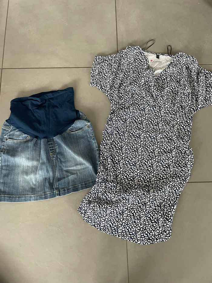 Lot grossesse maternité taille M - photo numéro 4