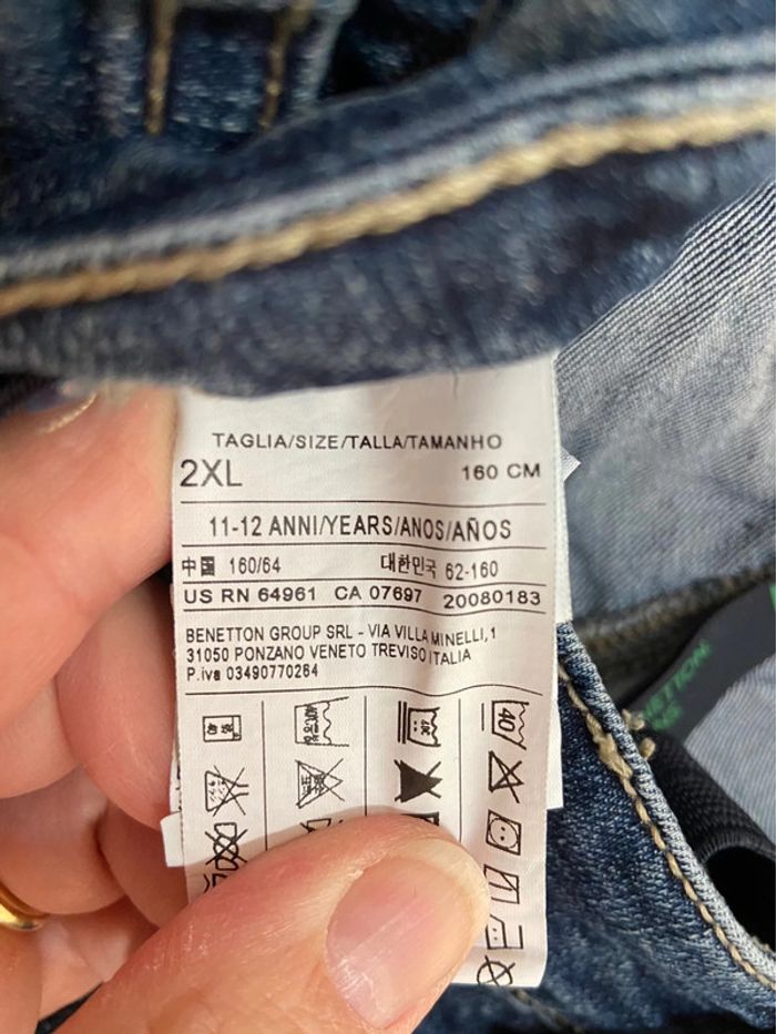 Jean Skinny Benetton 12 ans - photo numéro 8