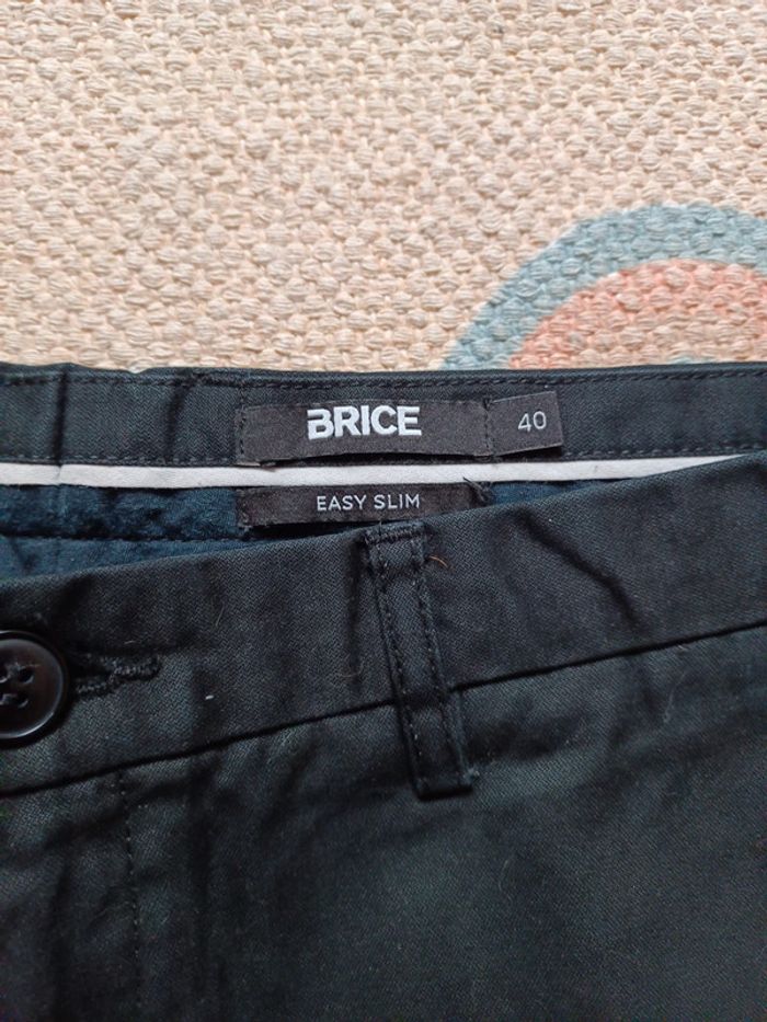 Pantalon noir brice easy slim 40 - photo numéro 3