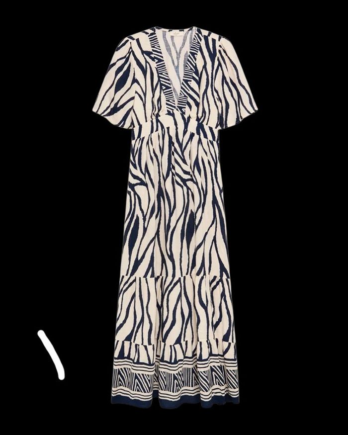 Robe longue Ycoo bleu marine