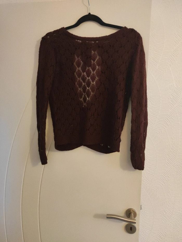 Pull Bonobo dos ouvert XS - photo numéro 2