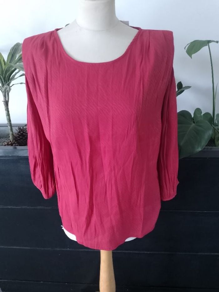 Blouse neuve manches 3/4 Camaïeu