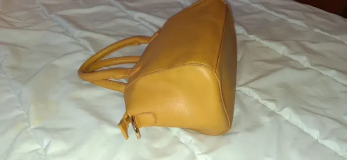 Petit sac a main moutarde - photo numéro 4