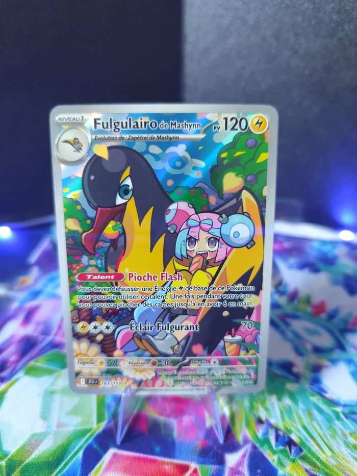 Carte pokémon neuve 🇨🇵 Fulgulairo 163/159 aventures ensembles - photo numéro 2