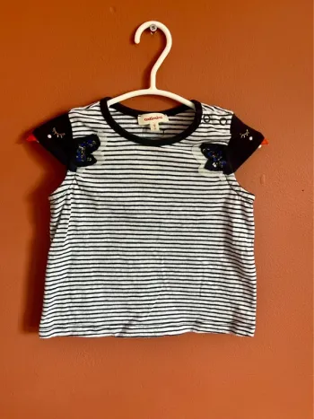 T shirt rayé Catimini