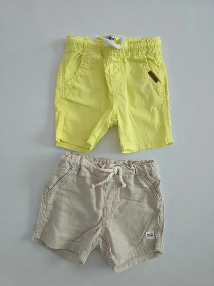 Lot de 2 shorts