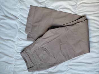 pantalon beige promod