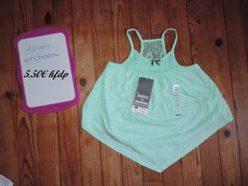 débardeur orchestra taille 10 ans neuf