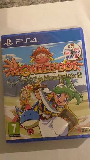 wonder boy neuf ps4