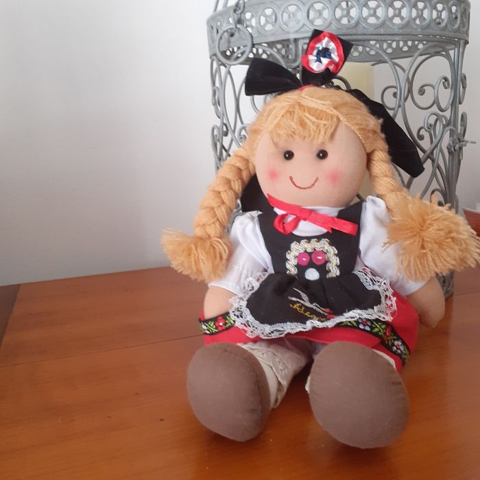 Poupée chiffon Alsacienne *27 cm - photo numéro 10