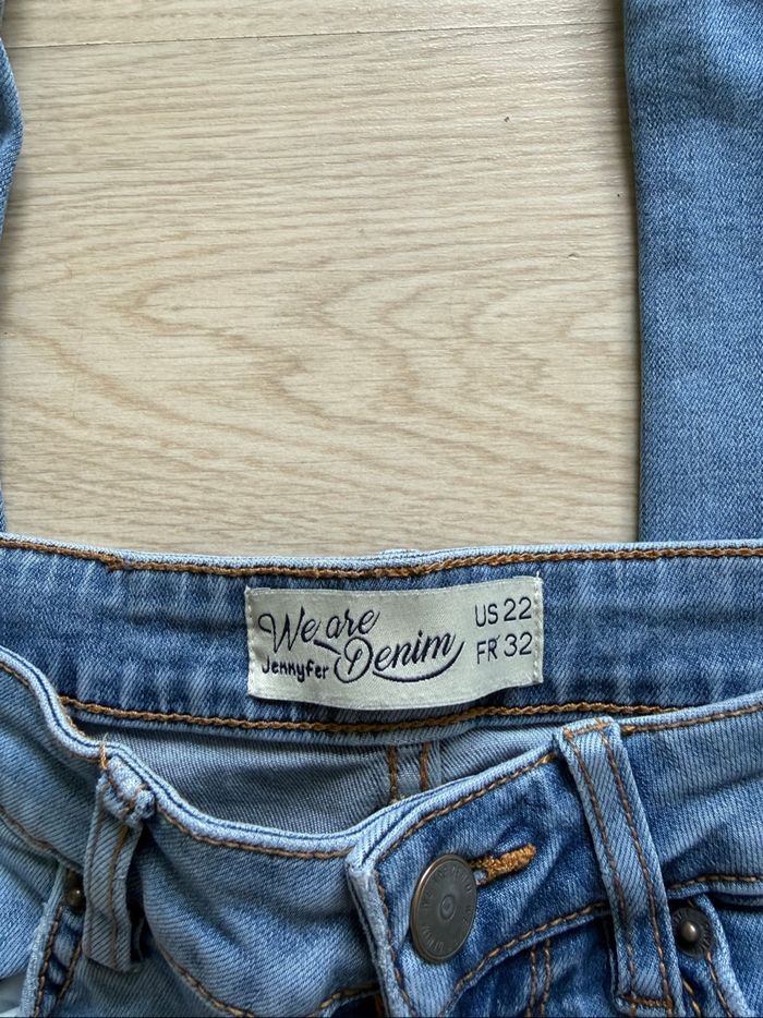 Jean slim bleu clair Jennyfer taille 32 XXS - photo numéro 4