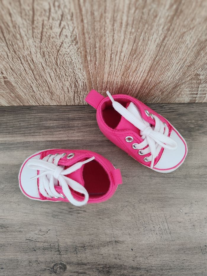Baskets bébé fille 3/6 mois - photo numéro 4