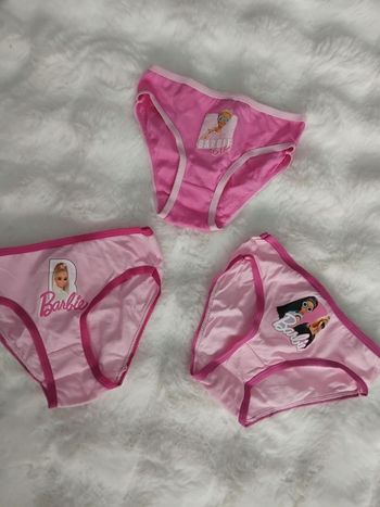 Lot 3 slips Barbie,  2/3 ans., neuf