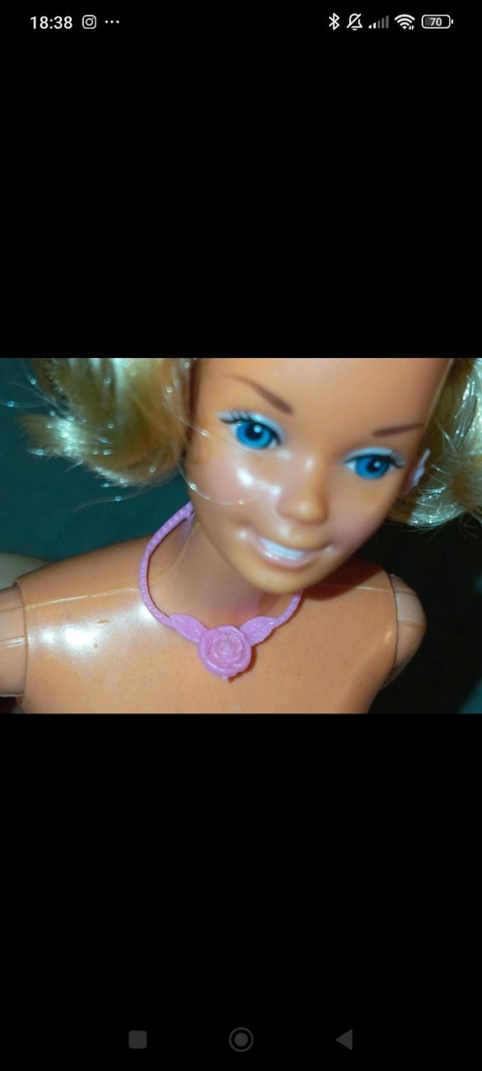Collier barbie pretty changes pour barbie années 70 - photo numéro 2