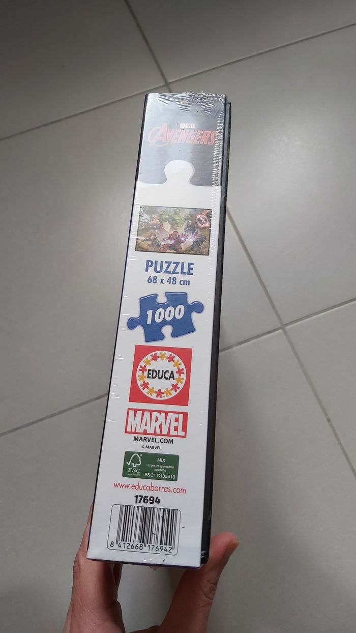 Puzzle Avengers Marvel 1000 pièces - photo numéro 3