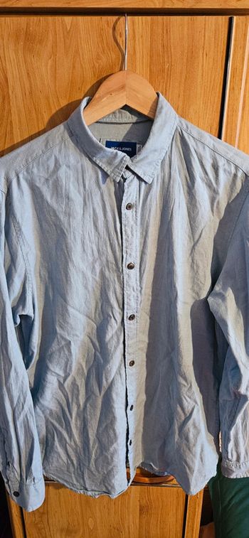 Chemise bleu