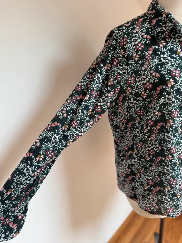 Superbe chemise en coton bio neuve Monoprix 🌸 46 - photo numéro 3