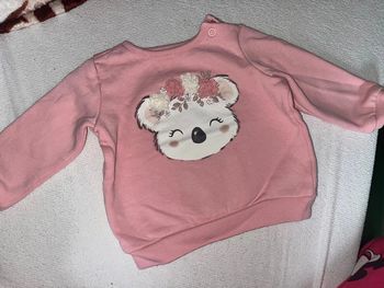 Sweat Bebe fille 3-6 mois excellent état