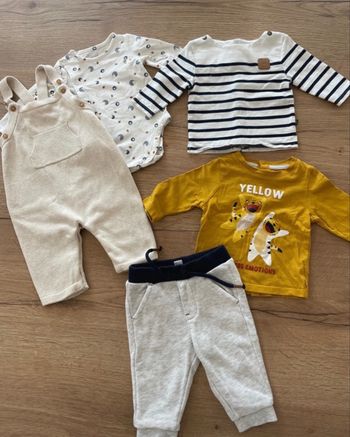 Lot de 2 ensemble Obaibi taille 3 mois