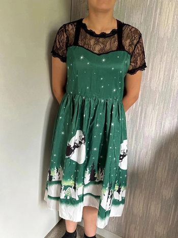 Robe de Noël marque shein taille 44