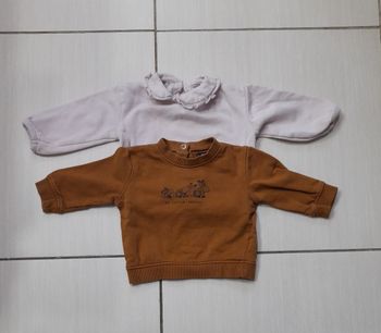 Pulls 9 mois 
Bon état 