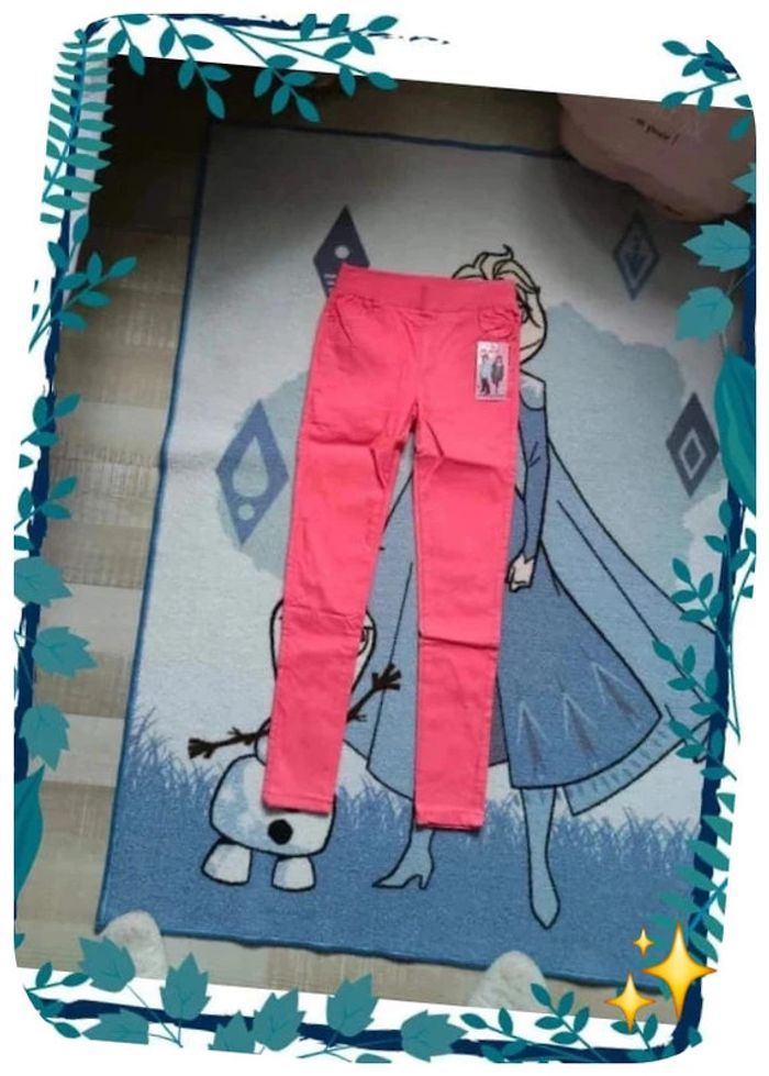 Jegging rose fluo 12 ans neuf 💖 #StyleTendance - photo numéro 2
