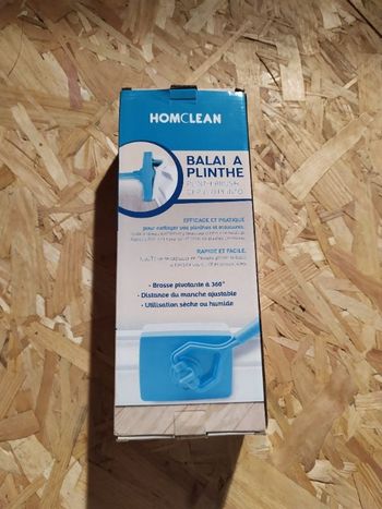 Balai à plinthes Homclean NEUF
