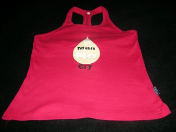 Débardeur de sport rouge X.L