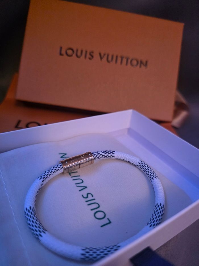 Bracelet Louis Vuittn Blanc - photo numéro 2