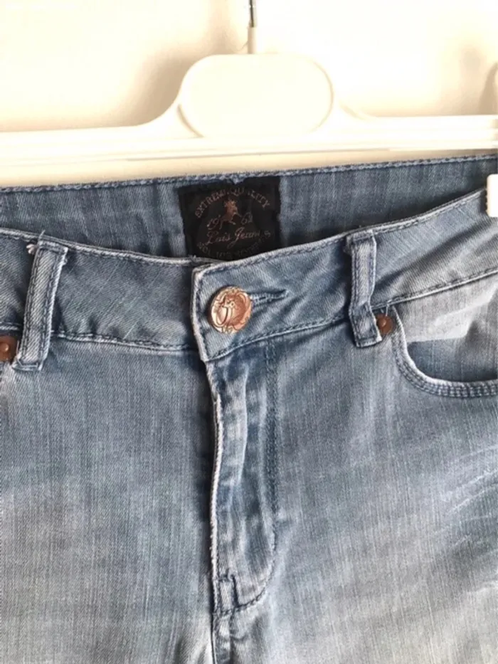 Bermuda en jean taille 34 Lois Jeans - photo numéro 3