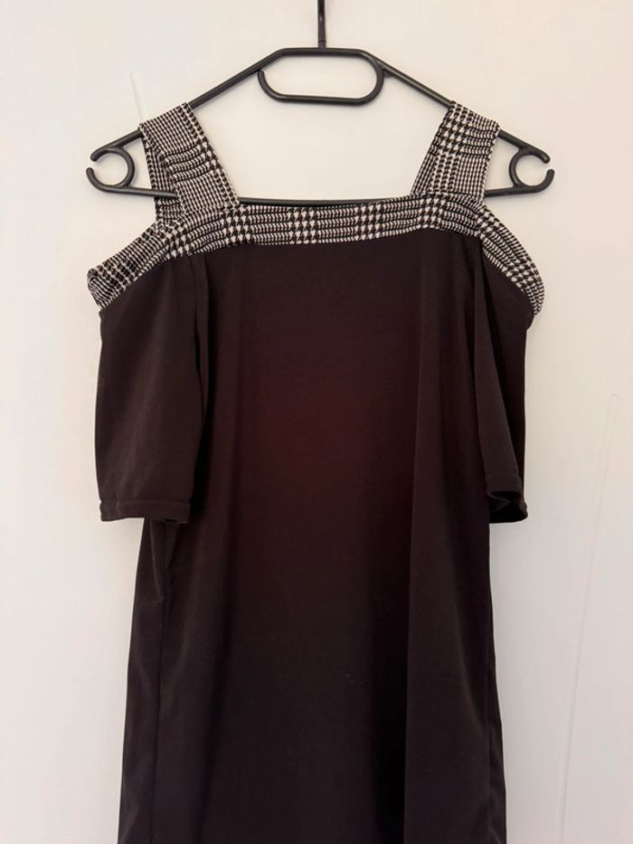 Haut noir et blanc – Taille L - photo numéro 2