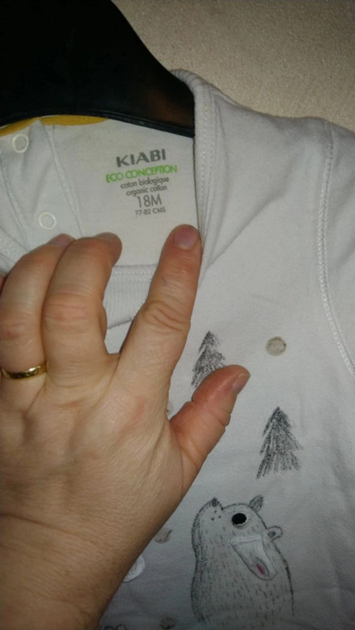 Joli tee shirt manches longues Kiabi taille 18 mois - photo numéro 8