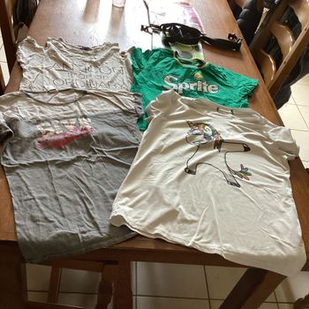 Lot de 4 tee shirts fille 12ans