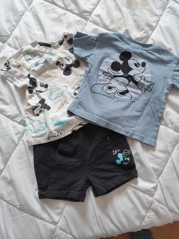 Ensemble mickey 6 mois 