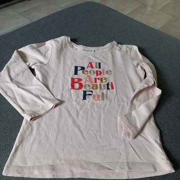 Tee-shirt manches longues tape à l oeil