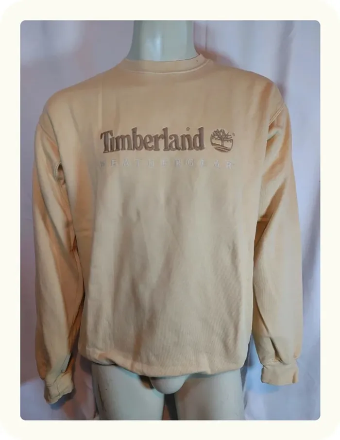 Pull sweat homme vintage Timberland