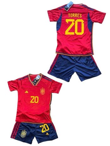 Maillot coupe du monde Espagne enfant taille 6 ans 