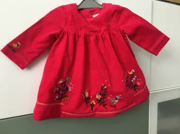 Robe catimini rose pivoine 3 mois