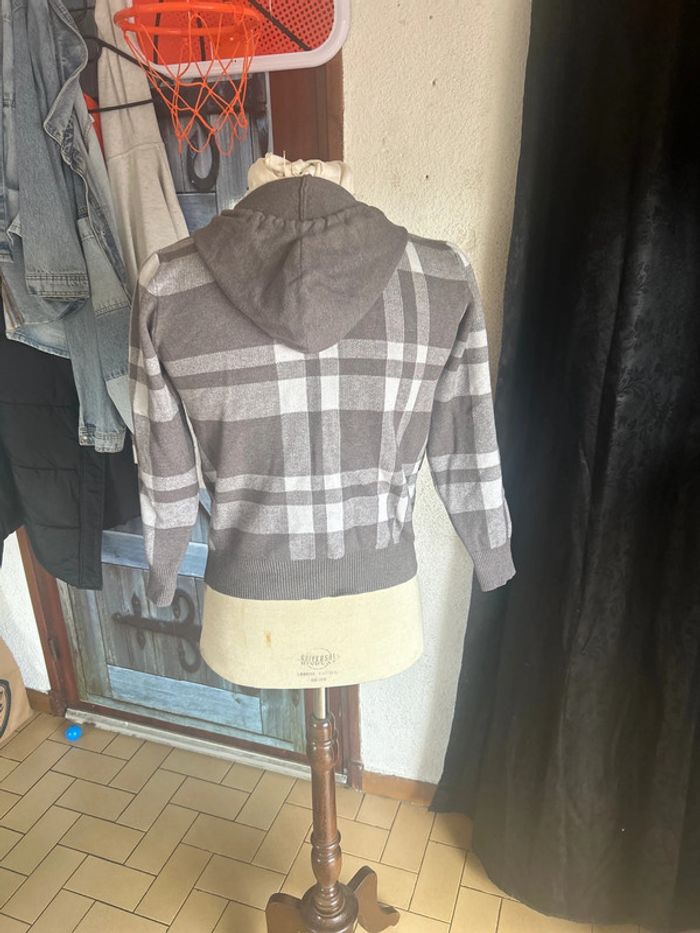 Gilet veste à capuche et zip femme D&Z fashion - photo numéro 2