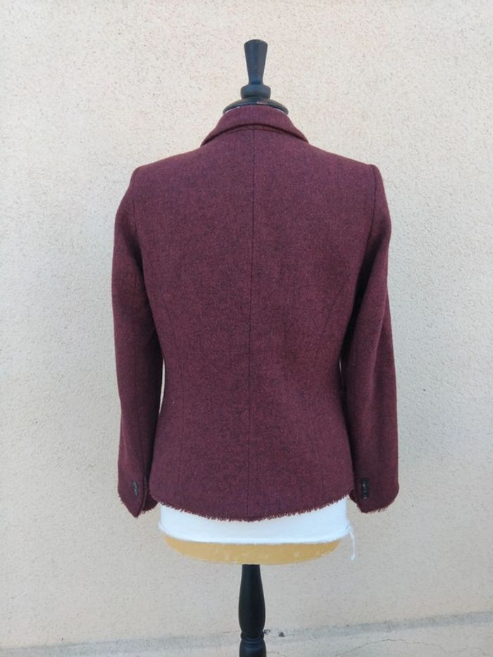 Veste chic Caroll t40 100%laine - photo numéro 7