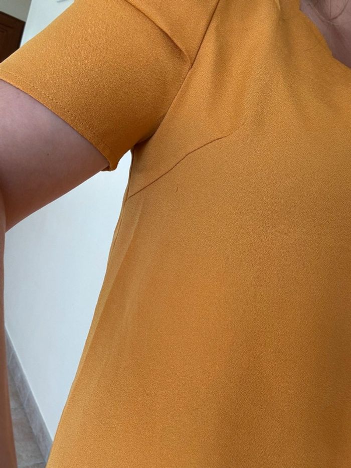 Robe moutarde - Femme - 38/M - photo numéro 3