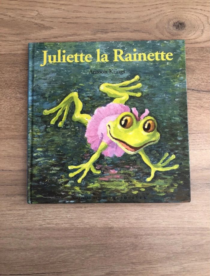 Livre Juliette la rainette.