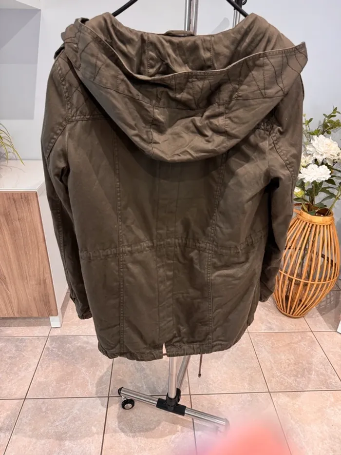 Manteau kaki cache cache - photo numéro 8