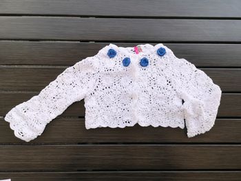 Gilet dentelle t9mois Orchestra