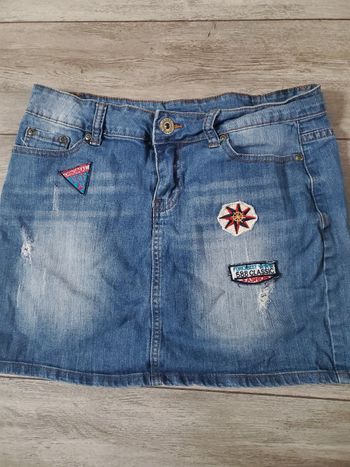 Mini jupe en jean taille 40