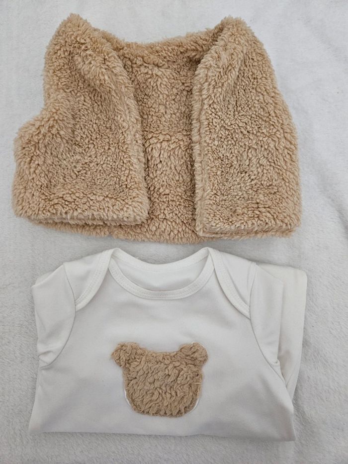 Ensemble grenouillère + gilet - photo numéro 2