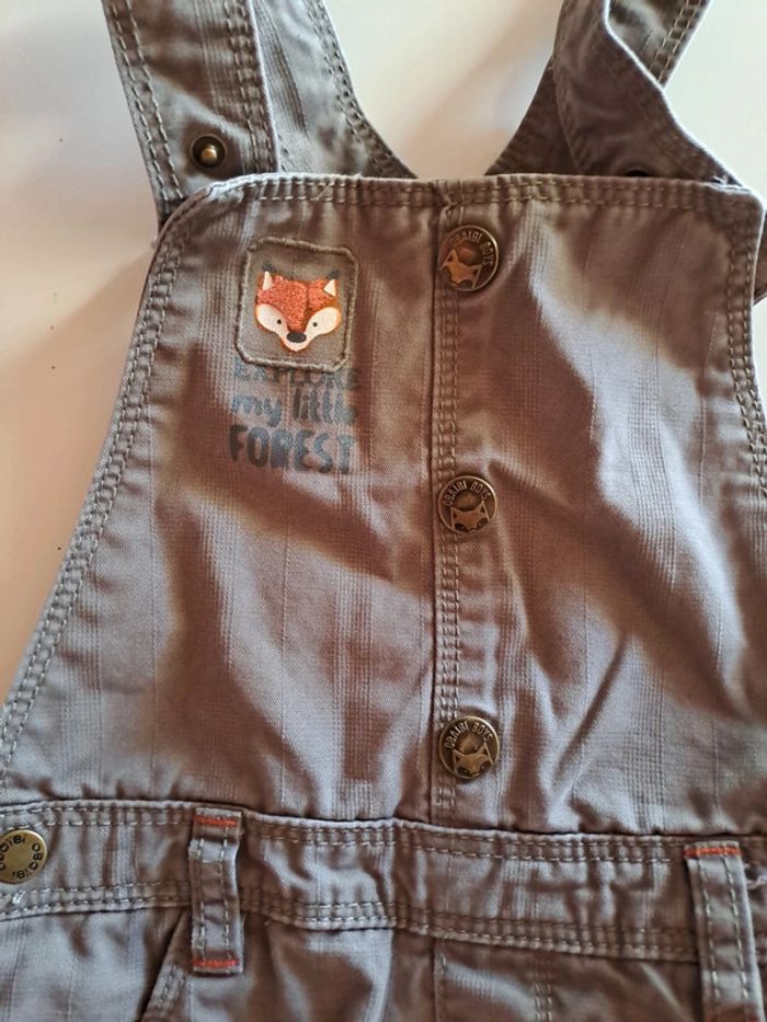 Salopette taupe renard 18 mois - photo numéro 3