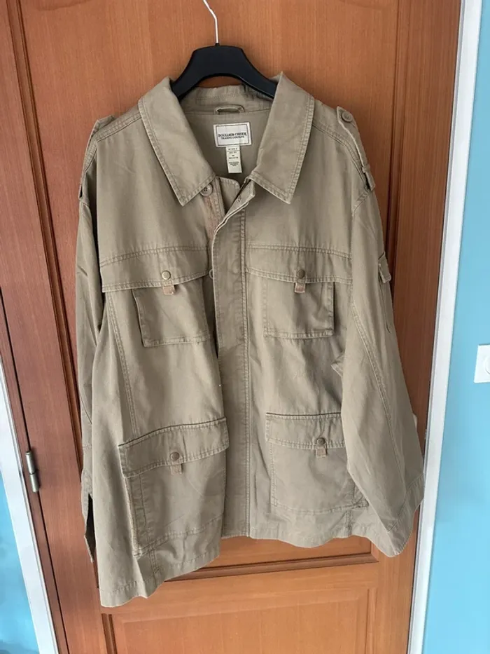Veste beige 4XL Boulder Creek