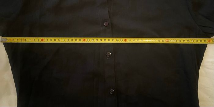 Chemisier noir manches longues - photo numéro 5