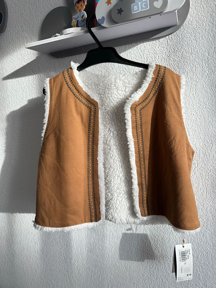 Gilet c’est sans manche réversible - photo numéro 2